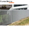 Fabricantes Yandi, placa de valla de aluminio de nuevo diseño, placa de valla de jardín, placa de valla de metal barata de aluminio