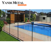 Valla de listones de nivel de alta calidad Panel de valla de listones para piscina Valla de privacidad de jardín de aluminio para exteriores