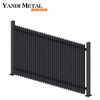 Yandi Factory suministra directamente paneles de valla de tiras de aluminio para exteriores para vallas de aluminio de jardines privados