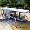 Casa prefabricada Cama cápsula espacial Cabaña de hotel Casa modular prefabricada Cápsula de camping Familia de contenedores Casa cápsula pequeña plegable