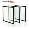 Muro cortina de vidrio industrial de construcción personalizado, ventanas y puertas aislantes de vidrio aislante