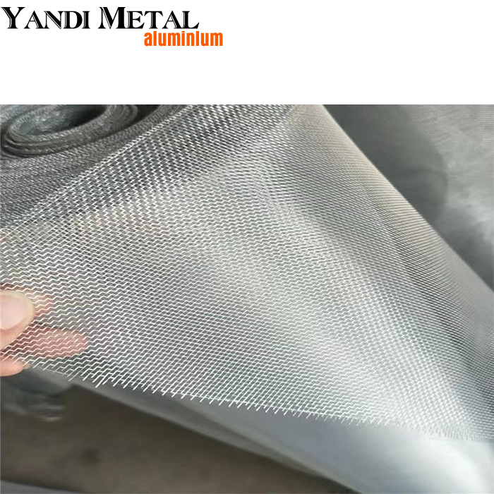 Malla de aluminio para ventana, malla mosquitera de aluminio o malla para puerta