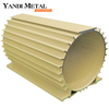 Proveedor de perfiles de extrusión de aluminio, disipador de calor circular de aluminio/disipador de calor de caja de aluminio