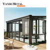 Solarium Solarium profesional de aluminio a medida Jardín Solarium casa de cristal