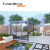 Solarium de aleación de aluminio para jardín Solarium de vidrio de aluminio retráctil para solarium Solarium de vidrio con marco de aluminio