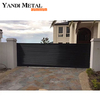 Yandi, diseño de puerta moderno personalizado, puerta de aluminio, diseño de fábrica, puerta de aluminio doméstica caliente