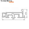 Máquina de fabricación de extrusión de extrusión de tela para publicidad de perfiles de aluminio