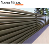 Valla de listón horizontal de aluminio impermeable para jardín, cerca de persiana de pantalla, cerca de jardín de Panel
