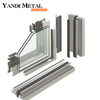 Compre ventana corrediza de aluminio con diseño de color personalizado con recubrimiento en polvo de alta calidad de China