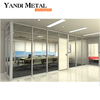 Diseño exterior de la casa Puerta de baño de vidrio para el hogar con marco de aleación de aluminio serie 6000