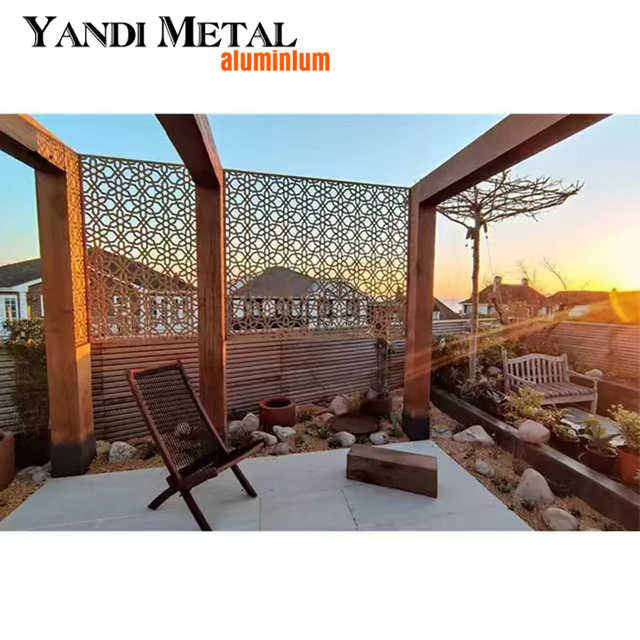 Pantalla de metal cortada con láser para decoración de exteriores, pared de flores, arte decorativo, pantalla de habitación con placa de acero Colton, pantalla decorativa de metal cortada con láser