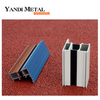 Armario puerta cristal aluminio Yandi aluminio
