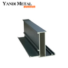 Suministro de fabricantes de perfiles extruidos de aluminio 6063 T5 anodizado personalizado de aluminio Fram al precio más alto