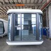 Cápsula espacial con sistema inteligente Cápsula para dormir de lujo Villa móvil prefabricada portátil insonorizada