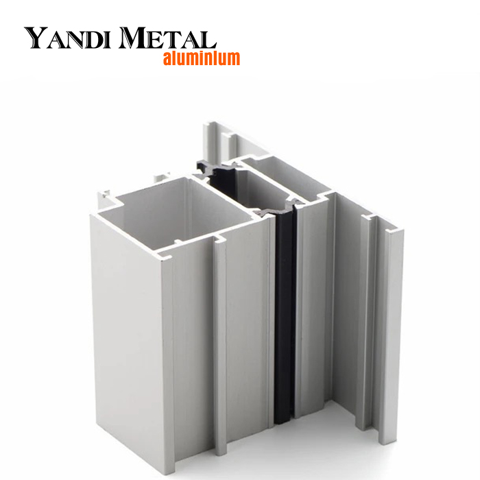 Compre 6061 6063 Venta caliente de perfiles extruidos de aluminio anodizado con marco personalizado del fabricante Yandi