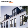 Yandi Casa de estilo moderno Ventanas Ventana corrediza de aluminio de diseño simple con doble acristalamiento