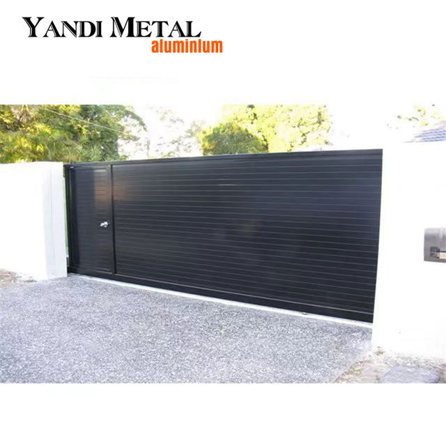 Venta directa de fábrica de puertas corredizas automáticas para jardín